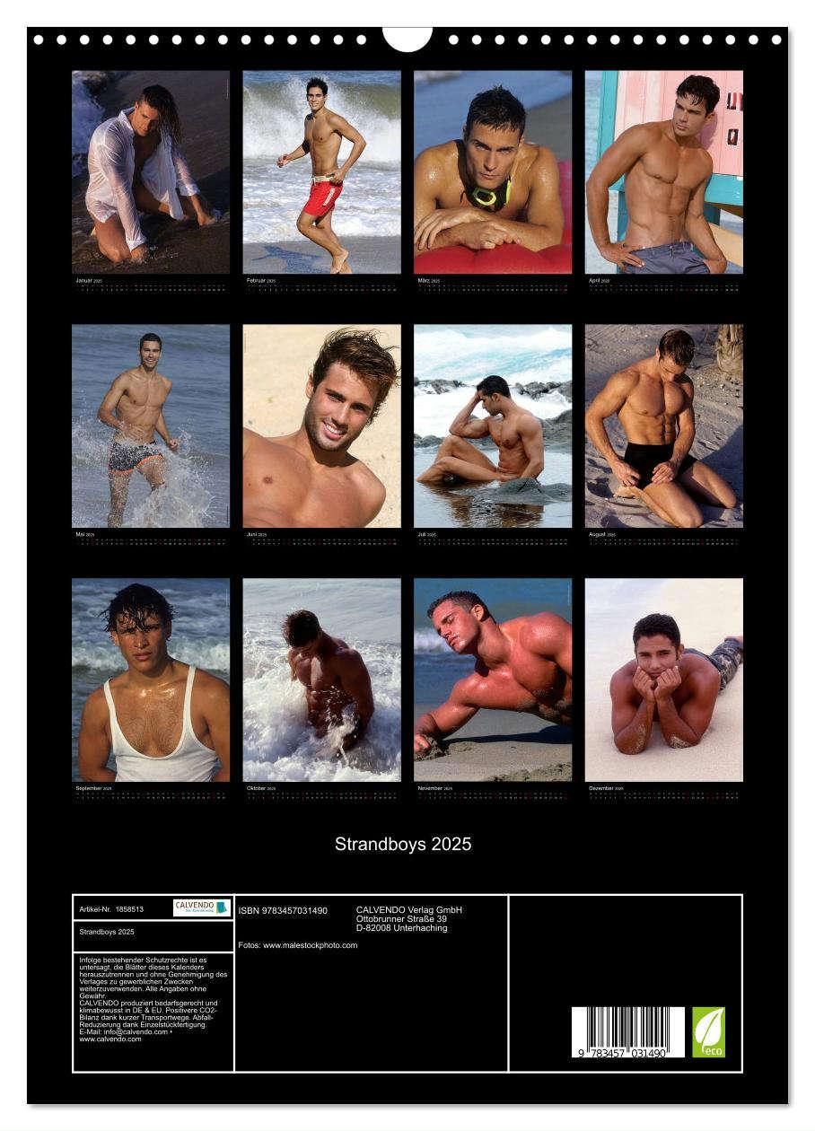 Bild: 9783457031490 | Strandboys 2025 (Wandkalender 2025 DIN A3 hoch), CALVENDO...