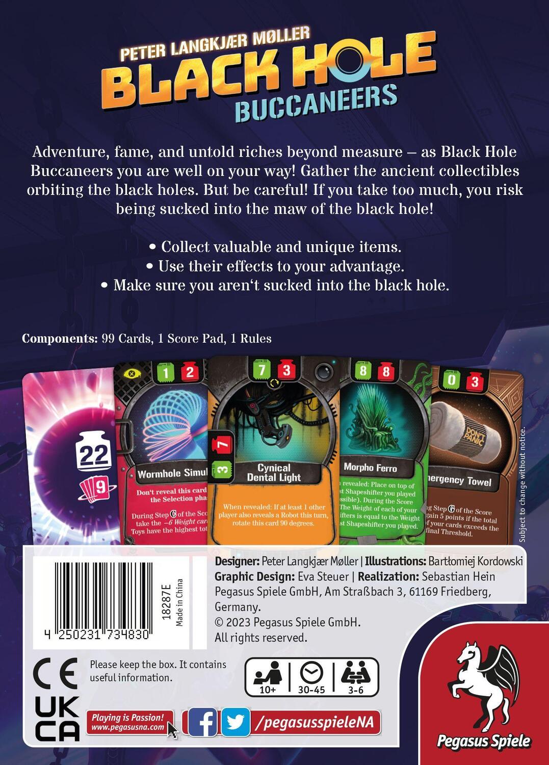 Bild: 4250231734830 | Black Hole Buccaneers (English Edition) | Spiel | Englisch | 2023