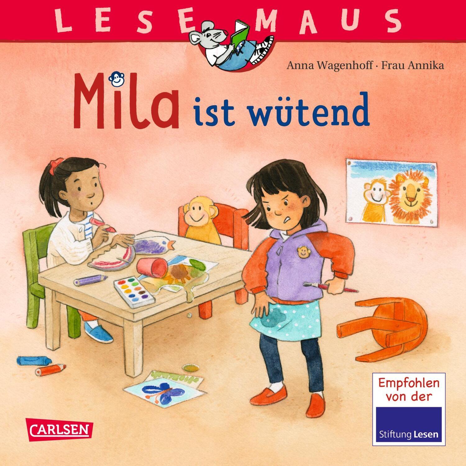 Cover: 9783551083838 | LESEMAUS 213: Mila ist wütend | Anna Wagenhoff | Taschenbuch | 24 S.