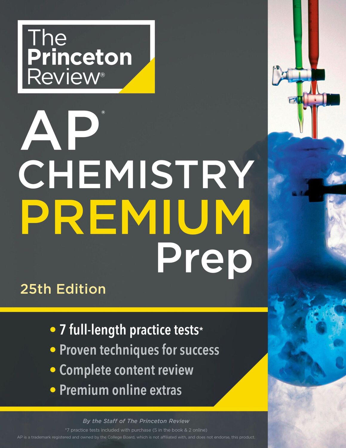 Cover: 9780593516768 | Princeton Review AP Chemistry Premium Prep, 25th Edition | Review