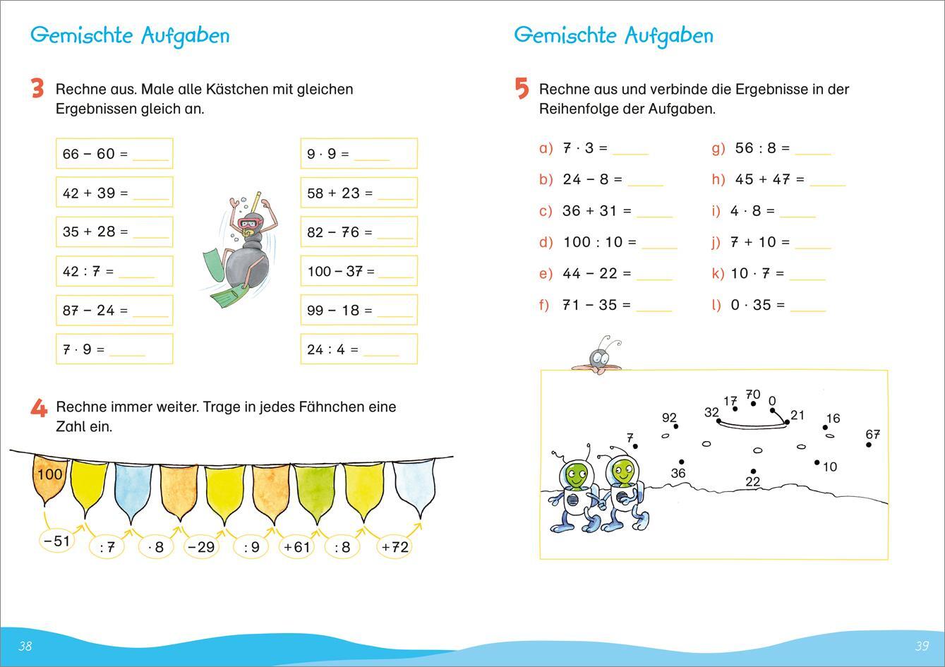 Bild: 9783788624576 | Fit fürs Rechnen bis 100 2. Klasse. Mein Übungsheft | Andrea Tonte