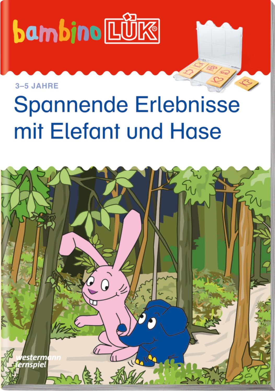 Cover: 9783837776676 | bambinoLÜK. Spannende Erlebnisse mit Elefant und Hase | Broschüre