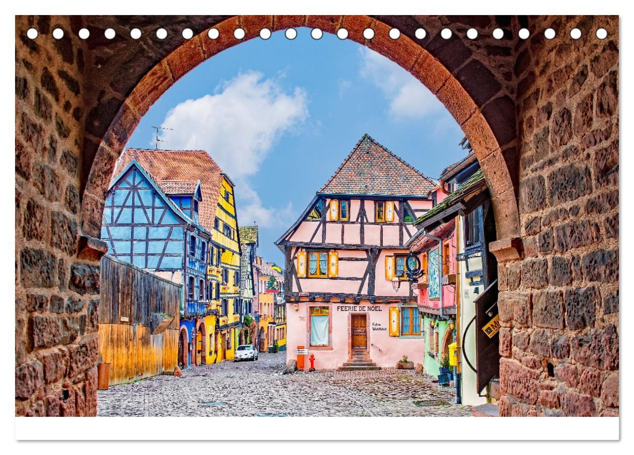 Bild: 9783383888526 | Reise durch das Elsass (Tischkalender 2025 DIN A5 quer), CALVENDO...