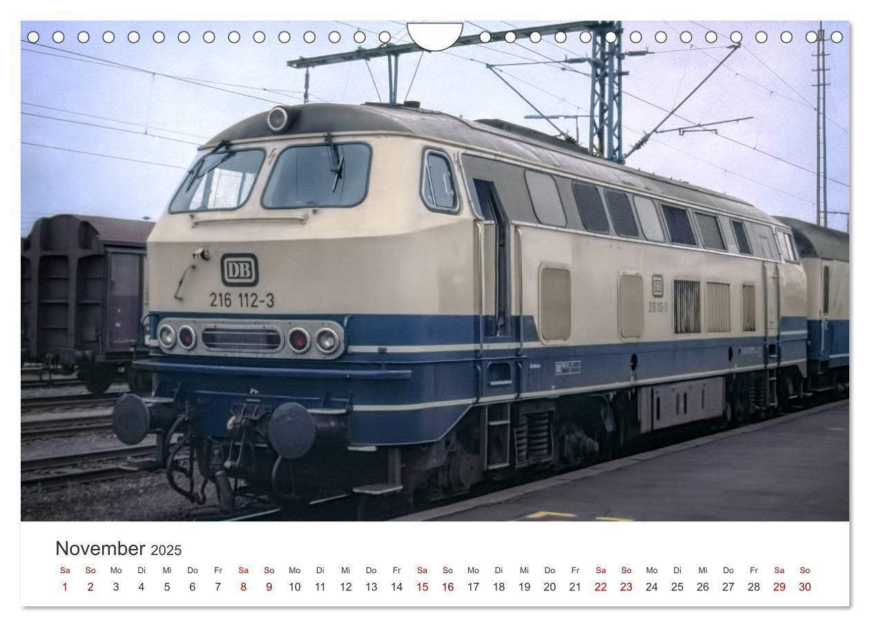 Bild: 9783435291748 | Deutsche Diesellokomotiven (Wandkalender 2025 DIN A4 quer),...