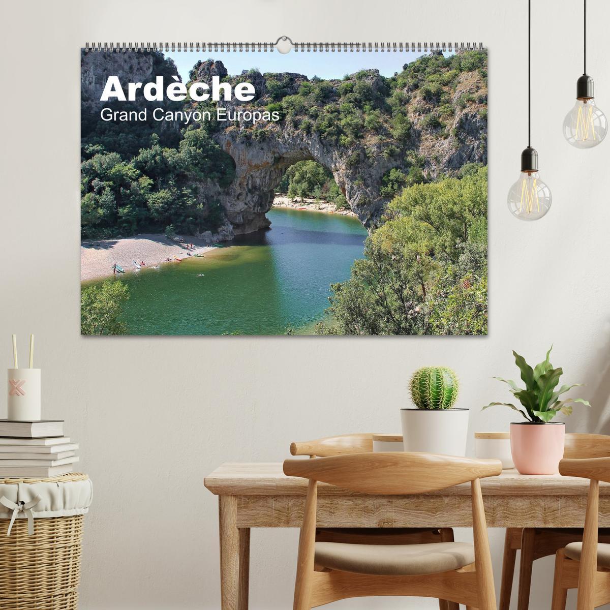 Bild: 9783435532636 | Ardèche, Grand Canyon Europas (Wandkalender 2025 DIN A2 quer),...