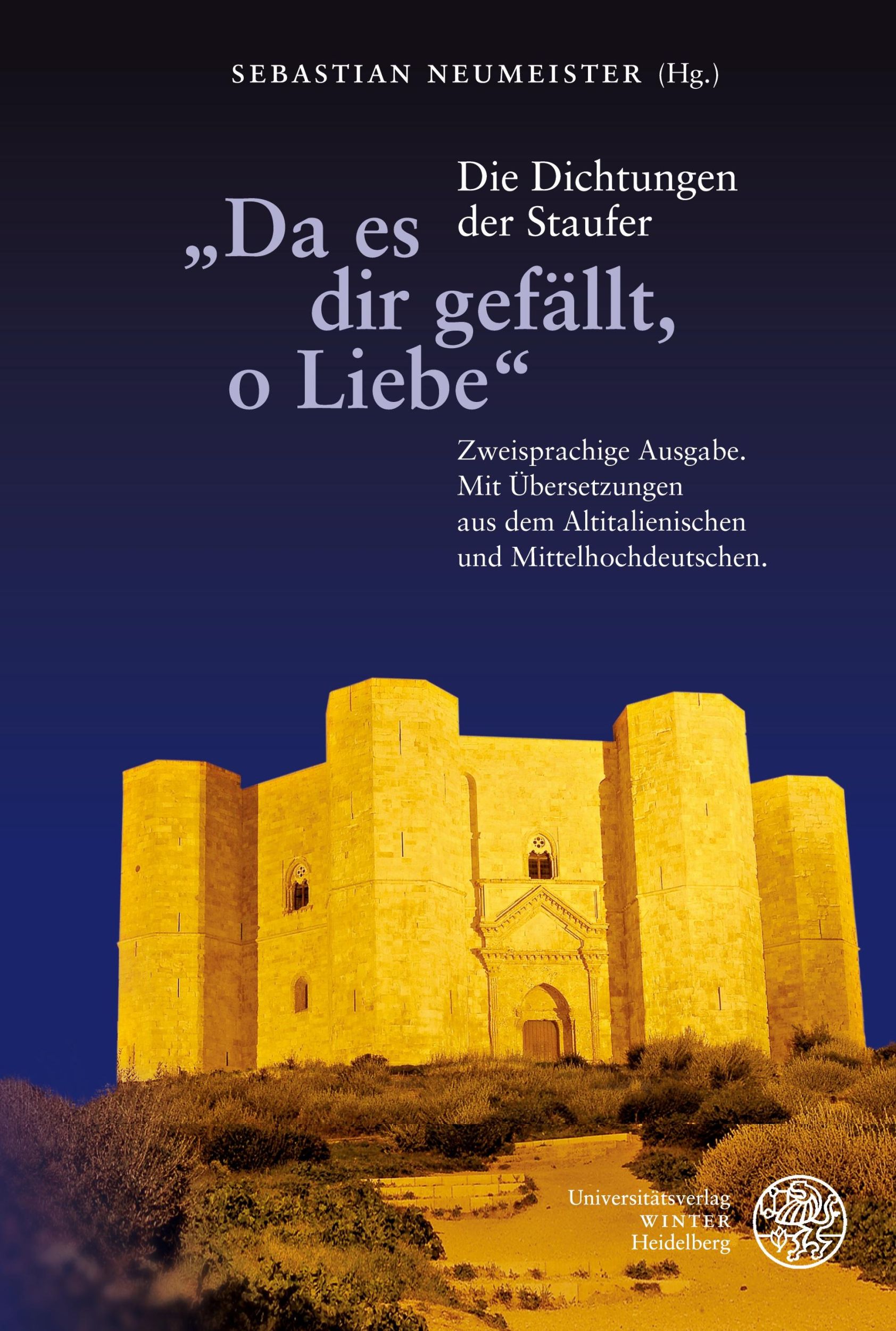 Cover: 9783825347499 | "Da es dir gefällt, o Liebe" | Sebastian Neumeister | Buch | 166 S.