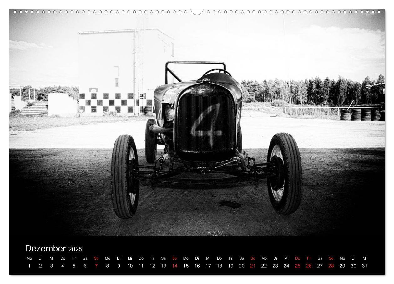 Bild: 9783435750191 | Hot Rods (Wandkalender 2025 DIN A2 quer), CALVENDO Monatskalender