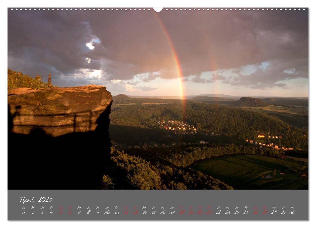 Bild: 9783435810574 | Traumlandschaft - Sächsische Schweiz (Wandkalender 2025 DIN A2...