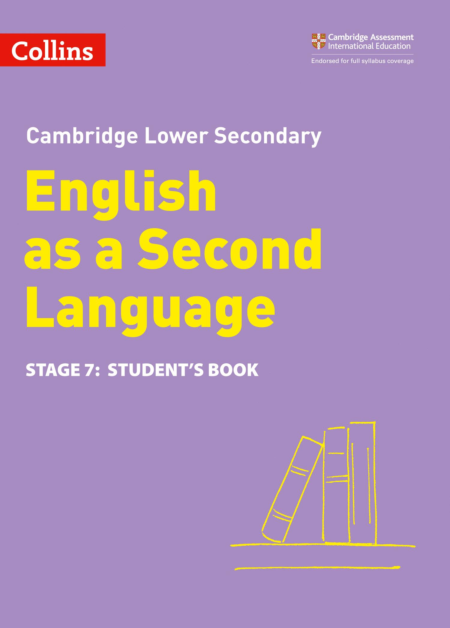 Cover: 9780008340841 | Lower Secondary English as a Second Language Student's Book: Stage 7