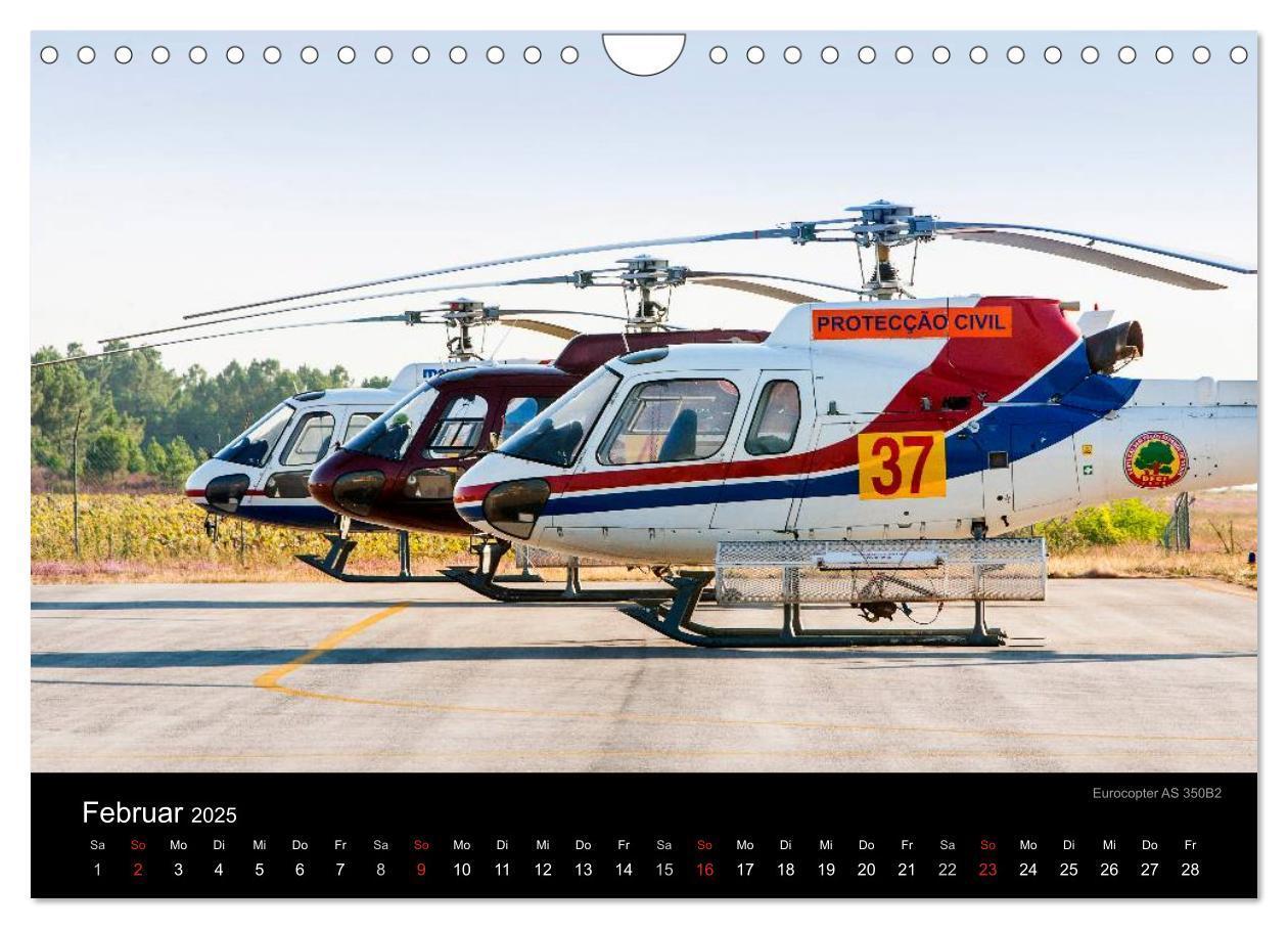 Bild: 9783435822836 | Helicopter 2025 (Wandkalender 2025 DIN A4 quer), CALVENDO...