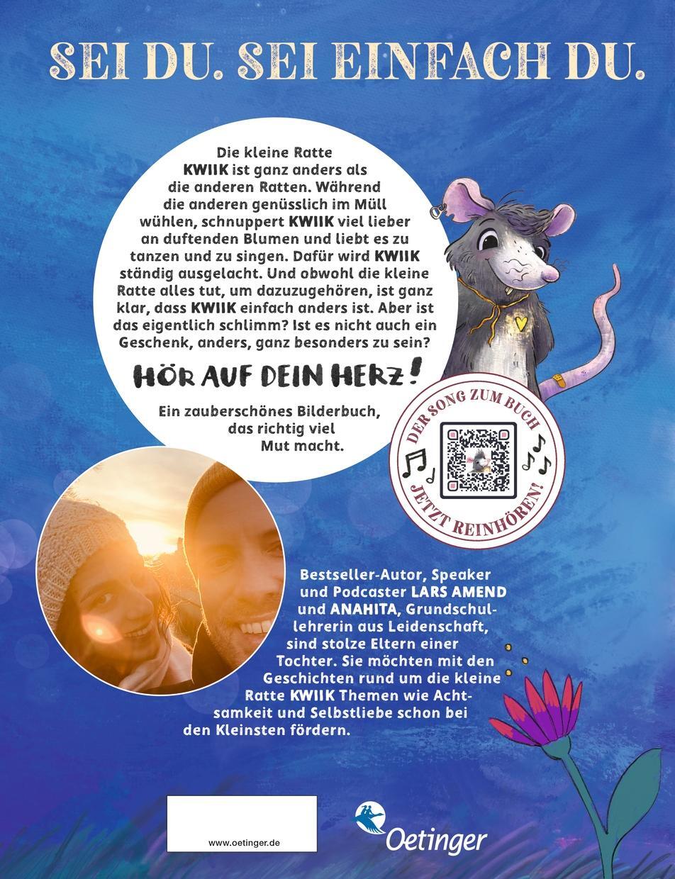 Rückseite: 9783751205429 | Die kleine Ratte Kwiik. Weil ich anders bin | Lars Amend (u. a.)