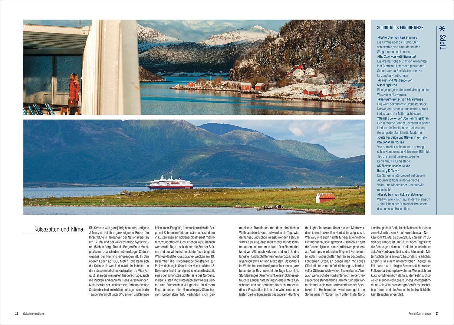 Bild: 9783969650738 | KUNTH Unterwegs mit Hurtigruten | Das große Reisebuch | Taschenbuch