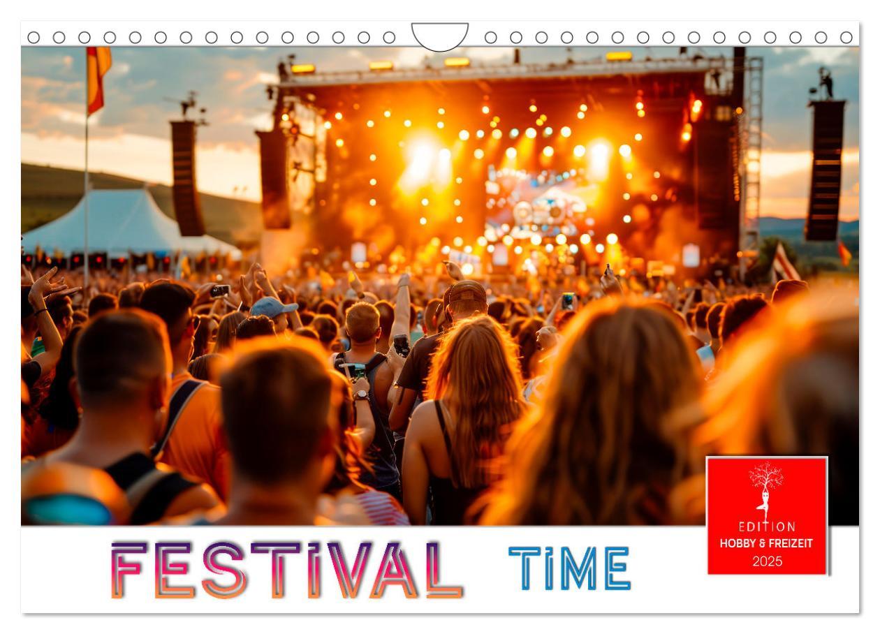 Cover: 9783457171462 | Festival Time (Wandkalender 2025 DIN A4 quer), CALVENDO Monatskalender