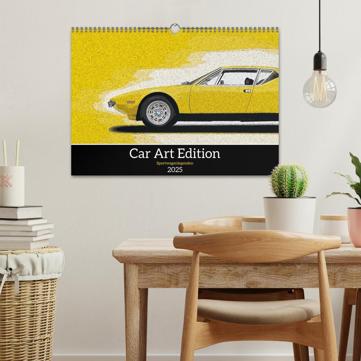 Bild: 9783457230312 | Car Art Edition Sportwagenlegenden (Wandkalender 2025 DIN A3 quer),...