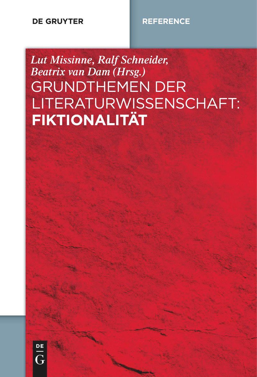 Cover: 9783111281773 | Grundthemen der Literaturwissenschaft: Fiktionalität | Taschenbuch | X