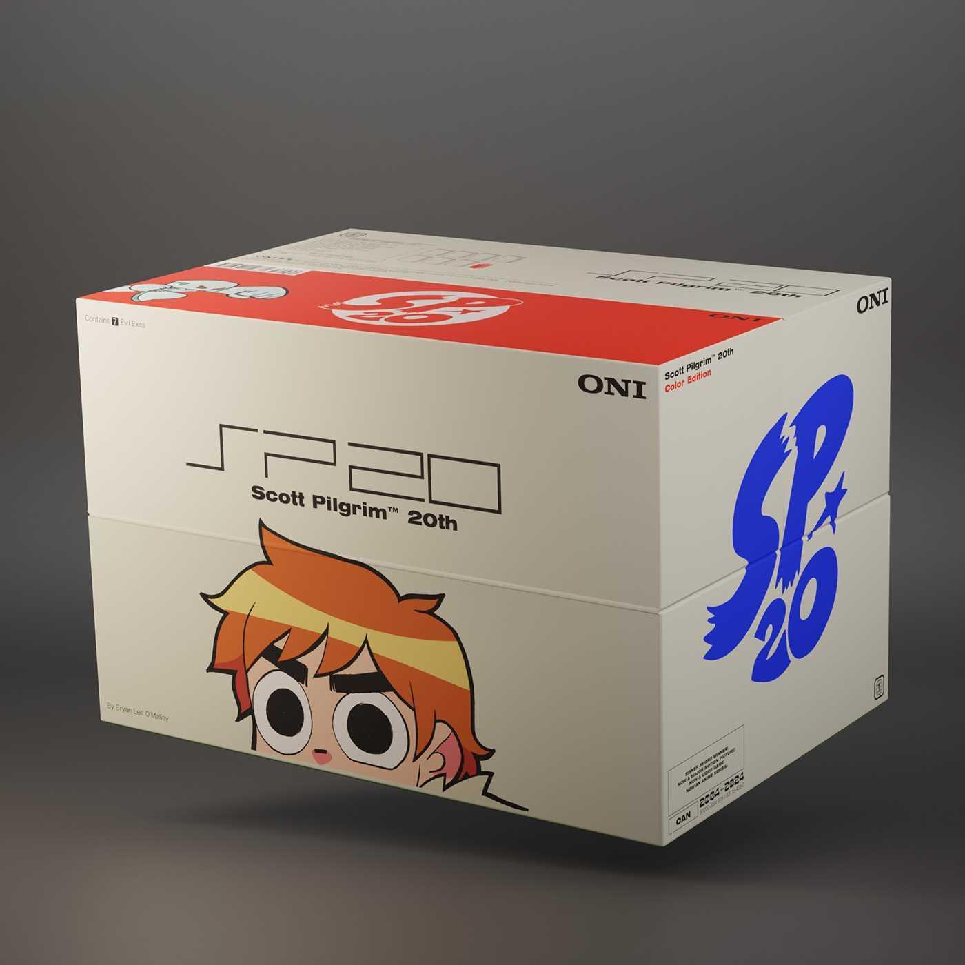 Cover: 9781637154380 | Scott Pilgrim 20th Anniversary Color Hardcover Box Set | O'Malley