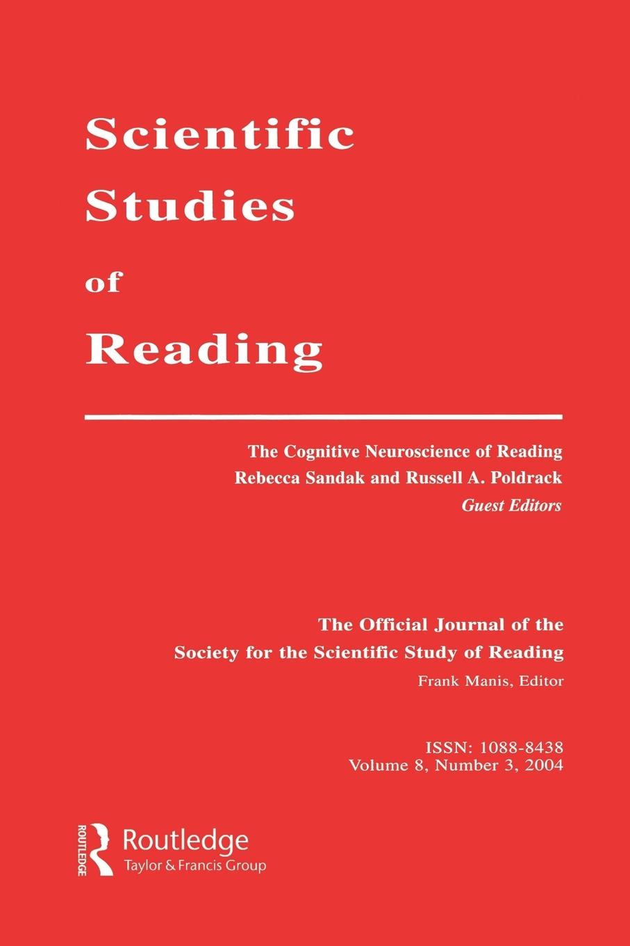 Cover: 9780805895407 | The Cognitive Neuroscience of Reading | Rebecca Sandak (u. a.) | Buch