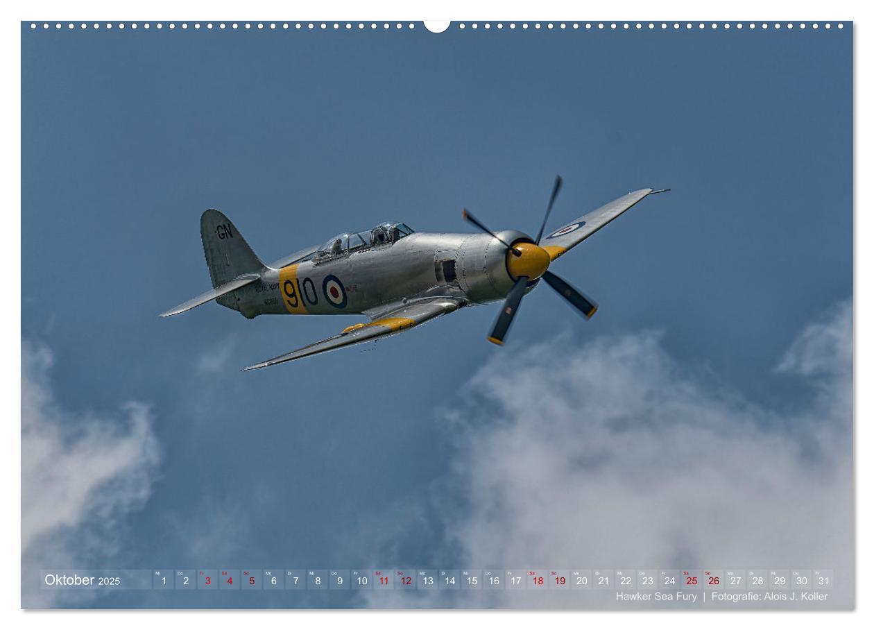 Bild: 9783383823961 | Classic Airplanes (Wandkalender 2025 DIN A2 quer), CALVENDO...