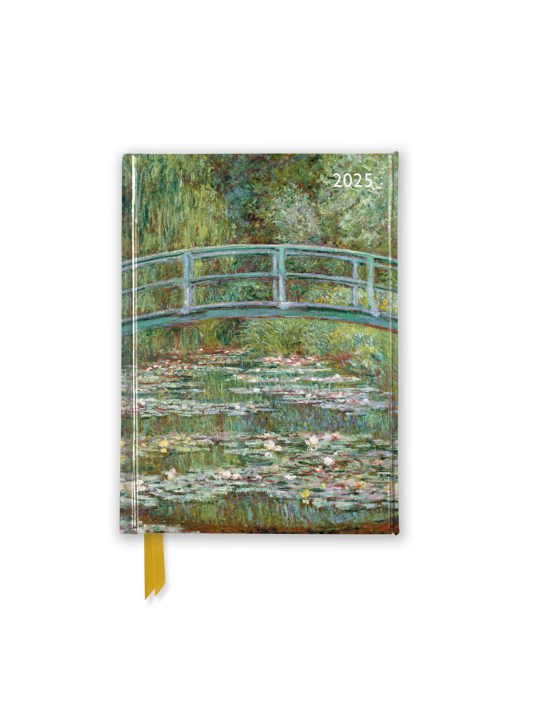 Cover: 9781835621479 | Claude Monet - Die Japanische Brücke - Taschenkalender 2025 | Kalender