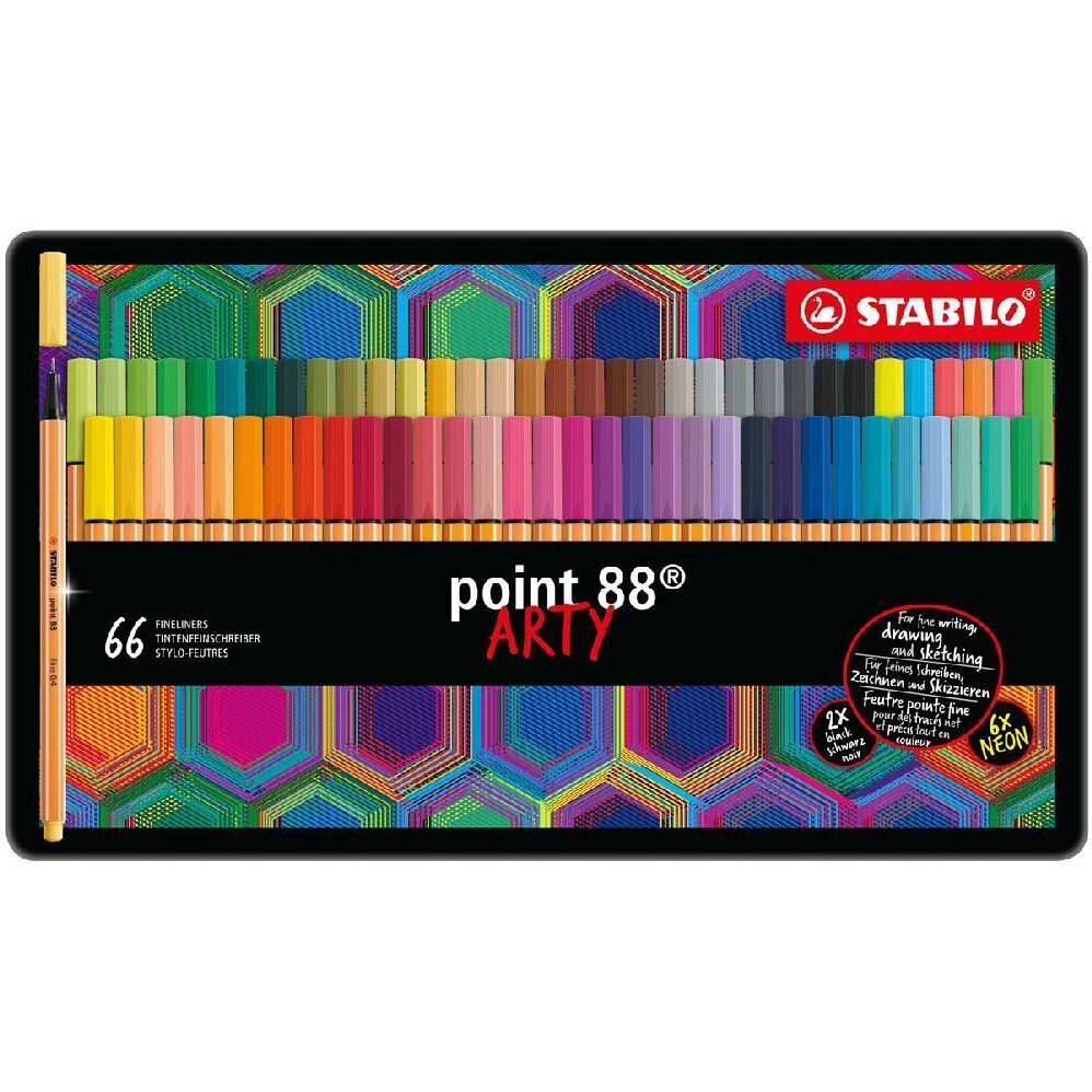 Cover: 4006381579742 | STABILO point 88 66er Metalletui ARTY | Stück | In Karton | Unbestimmt