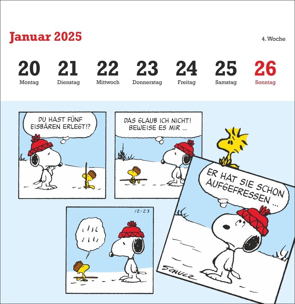 Bild: 9783756408078 | Peanuts Premium-Postkartenkalender 2025 | Heye | Kalender | 54 S.