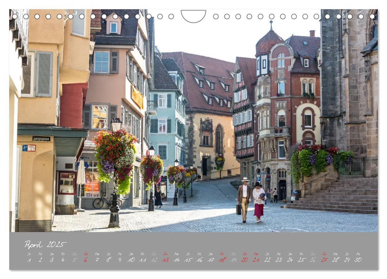 Bild: 9783435571796 | Zwölf Monate in Tübingen (Wandkalender 2025 DIN A4 quer), CALVENDO...