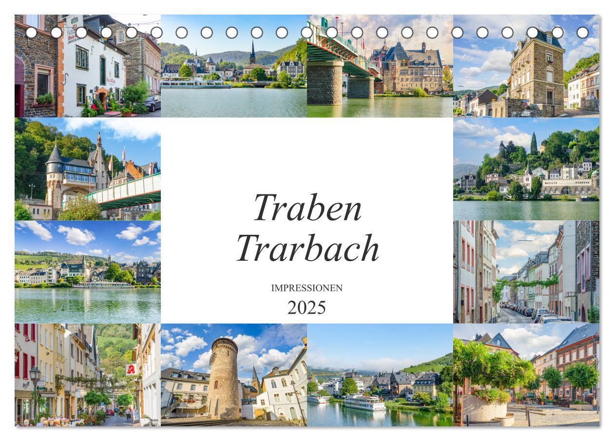 Cover: 9783435176427 | Traben Trarbach Impressionen (Tischkalender 2025 DIN A5 quer),...