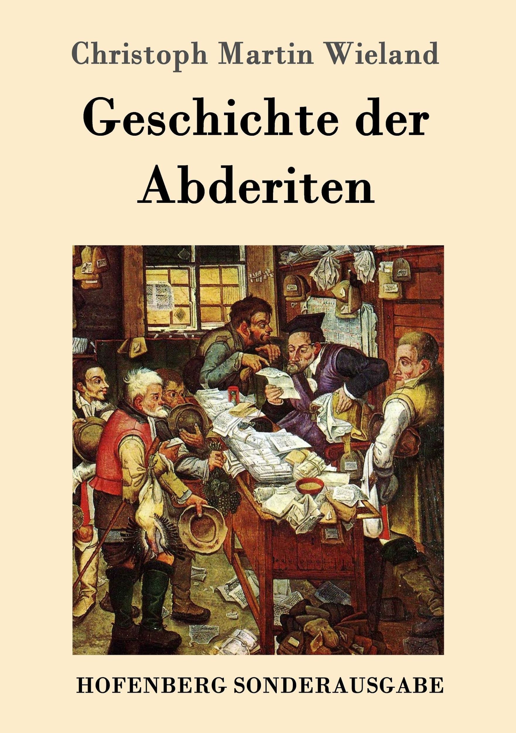 Cover: 9783843050357 | Geschichte der Abderiten | Christoph Martin Wieland | Taschenbuch