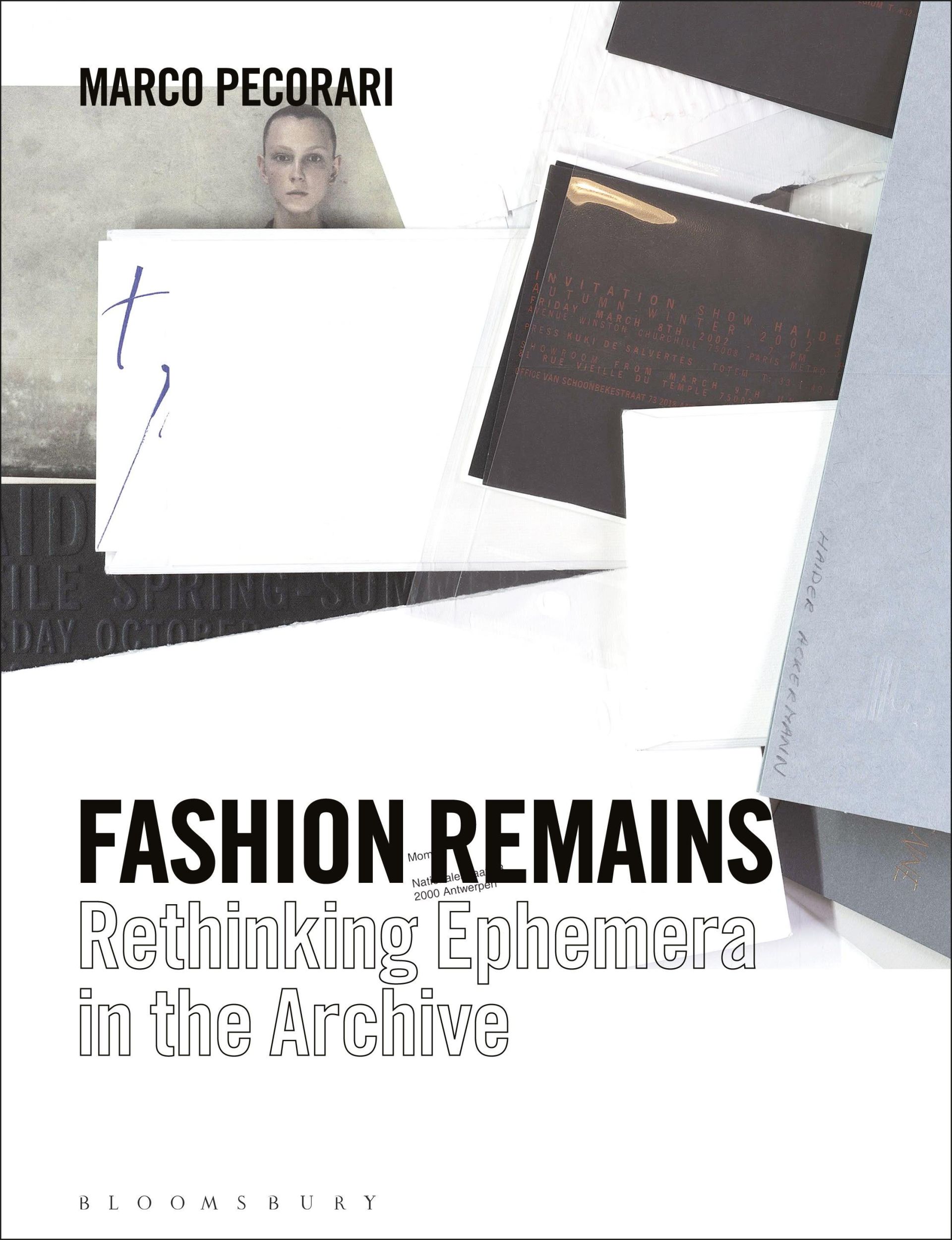 Cover: 9781350203167 | Fashion Remains | Rethinking Ephemera in the Archive | Marco Pecorari