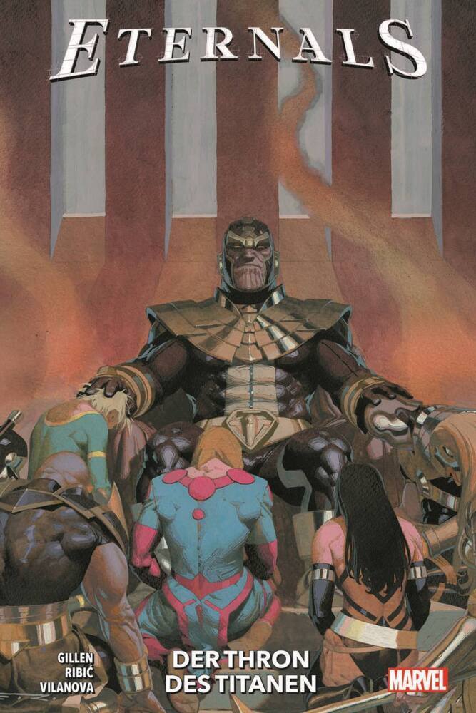 Cover: 9783741625930 | Eternals | Bd. 2: Der Thron des Titanen | Kieron Gillen (u. a.) | Buch