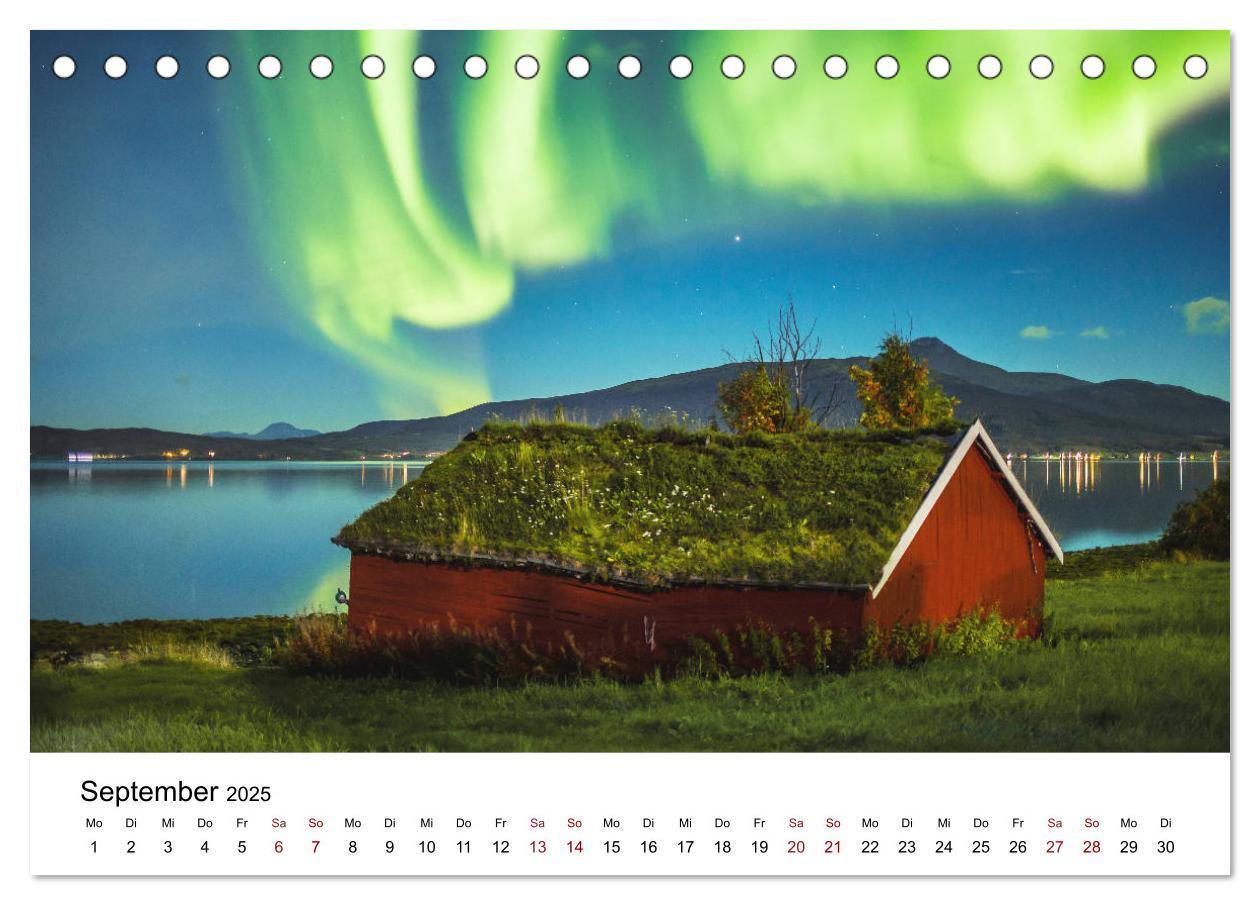 Bild: 9783435420209 | Skandinavien - Hoch im Norden (Tischkalender 2025 DIN A5 quer),...