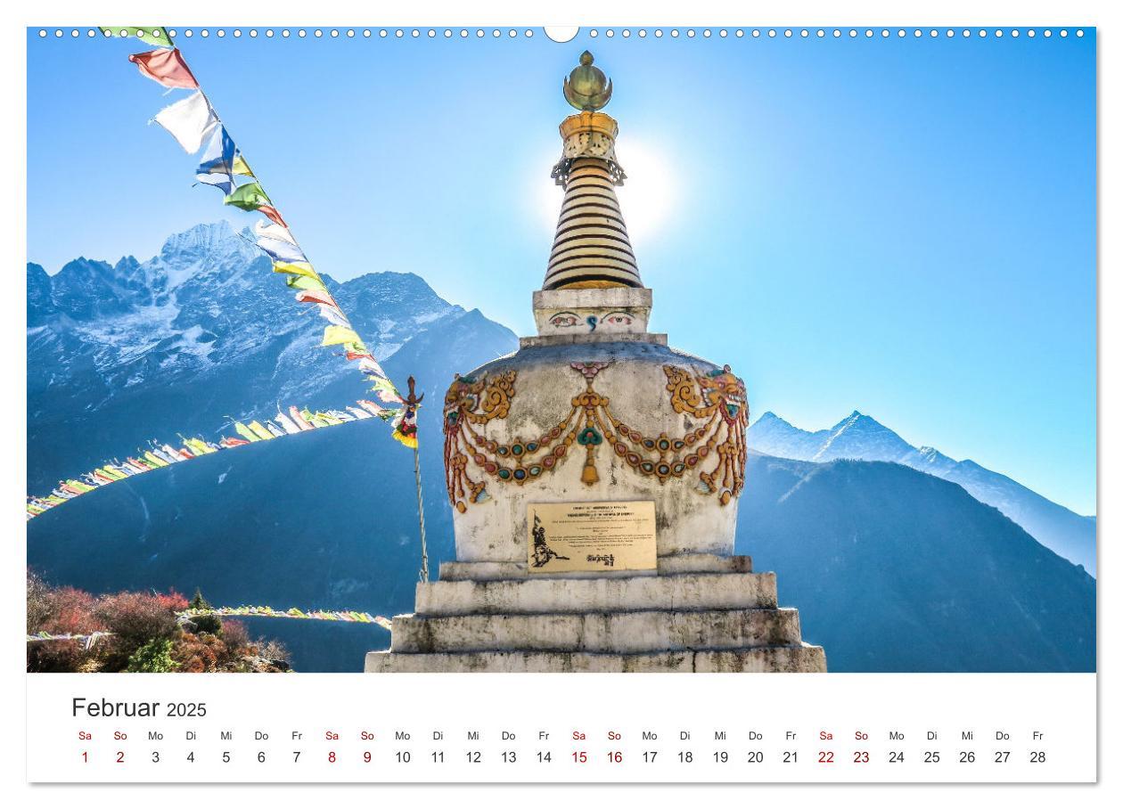 Bild: 9783435007998 | Nepal - Mitten im Himalaya (Wandkalender 2025 DIN A2 quer),...