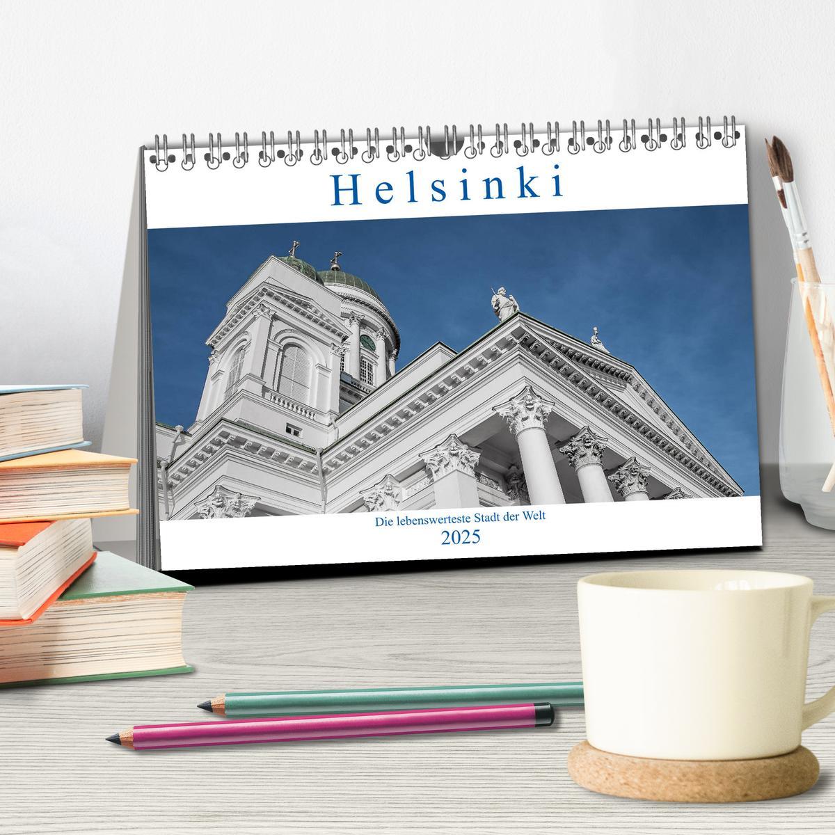 Bild: 9783435187416 | Helsinki - Die lebenswerteste Stadt der Welt (Tischkalender 2025...