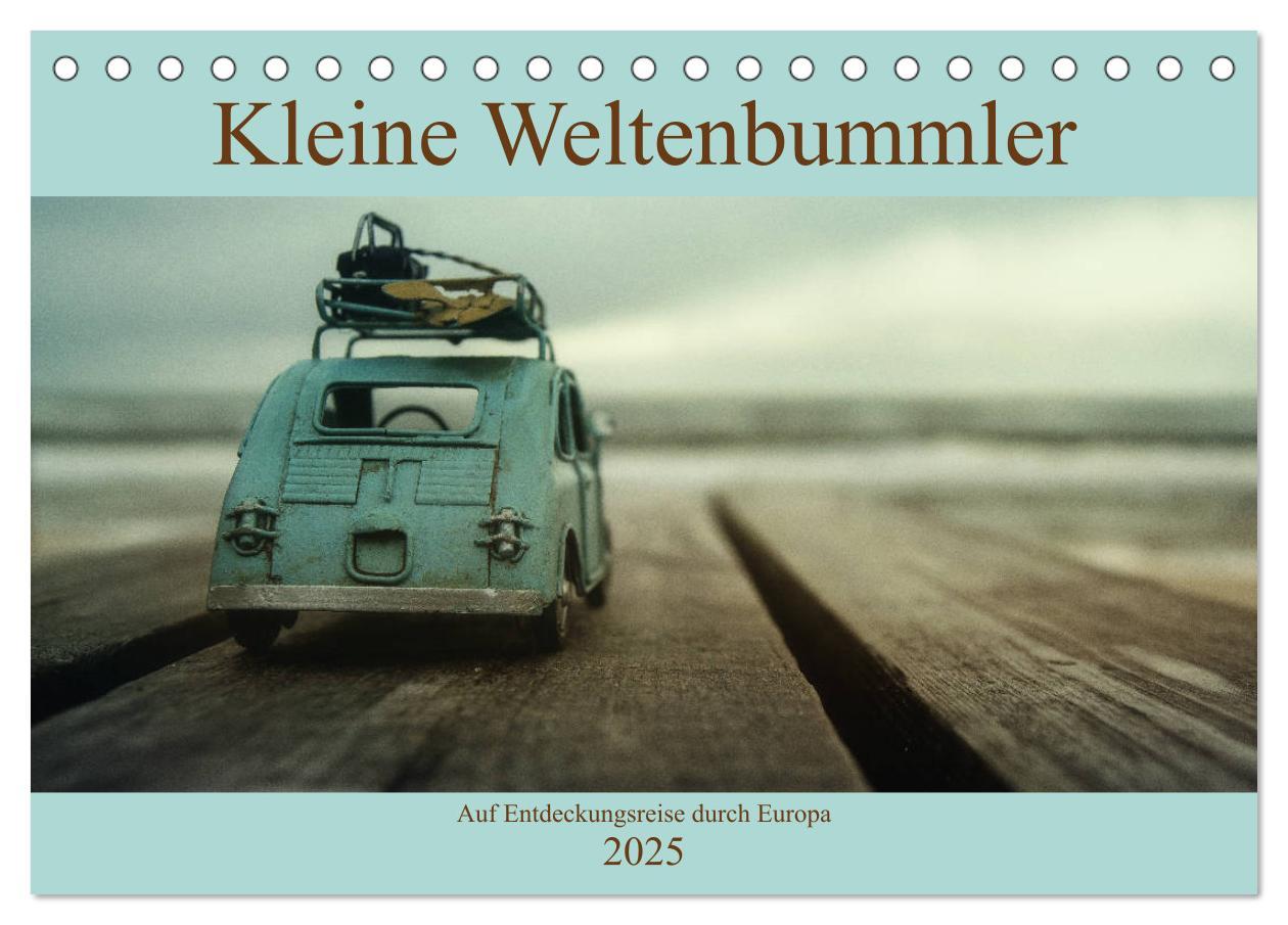 Cover: 9783435171491 | Kleine Weltenbummler 2025 (Tischkalender 2025 DIN A5 quer),...