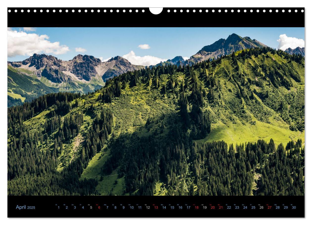 Bild: 9783435606399 | Region Oberstdorf - Kleinwalsertal und Nebelhorn (Wandkalender 2025...