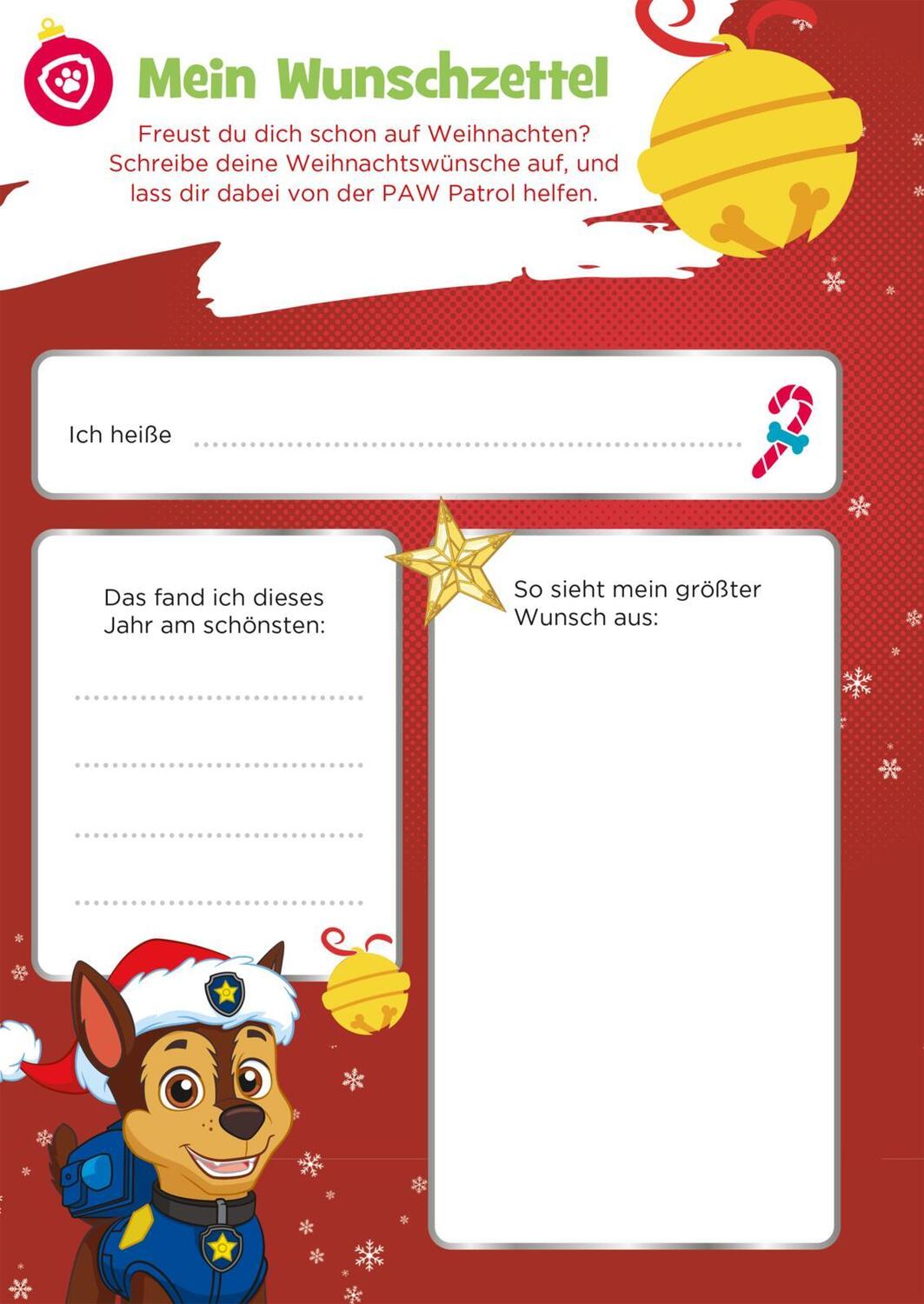 Bild: 9783845123745 | PAW Patrol Mitmachbuch: Mein Adventskalenderbuch | Buch | PAW Patrol