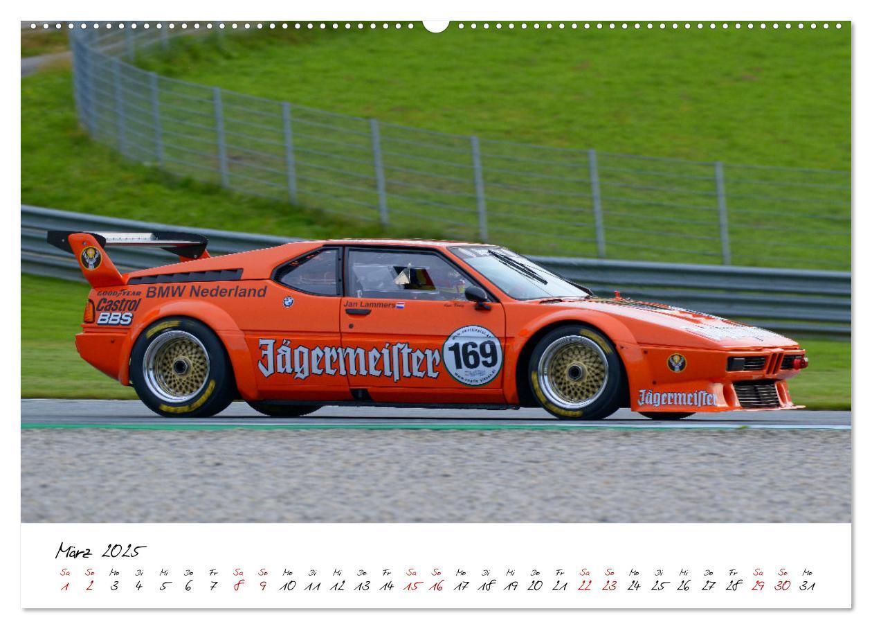 Bild: 9783435011148 | BMW M1 Procar (Wandkalender 2025 DIN A2 quer), CALVENDO Monatskalender