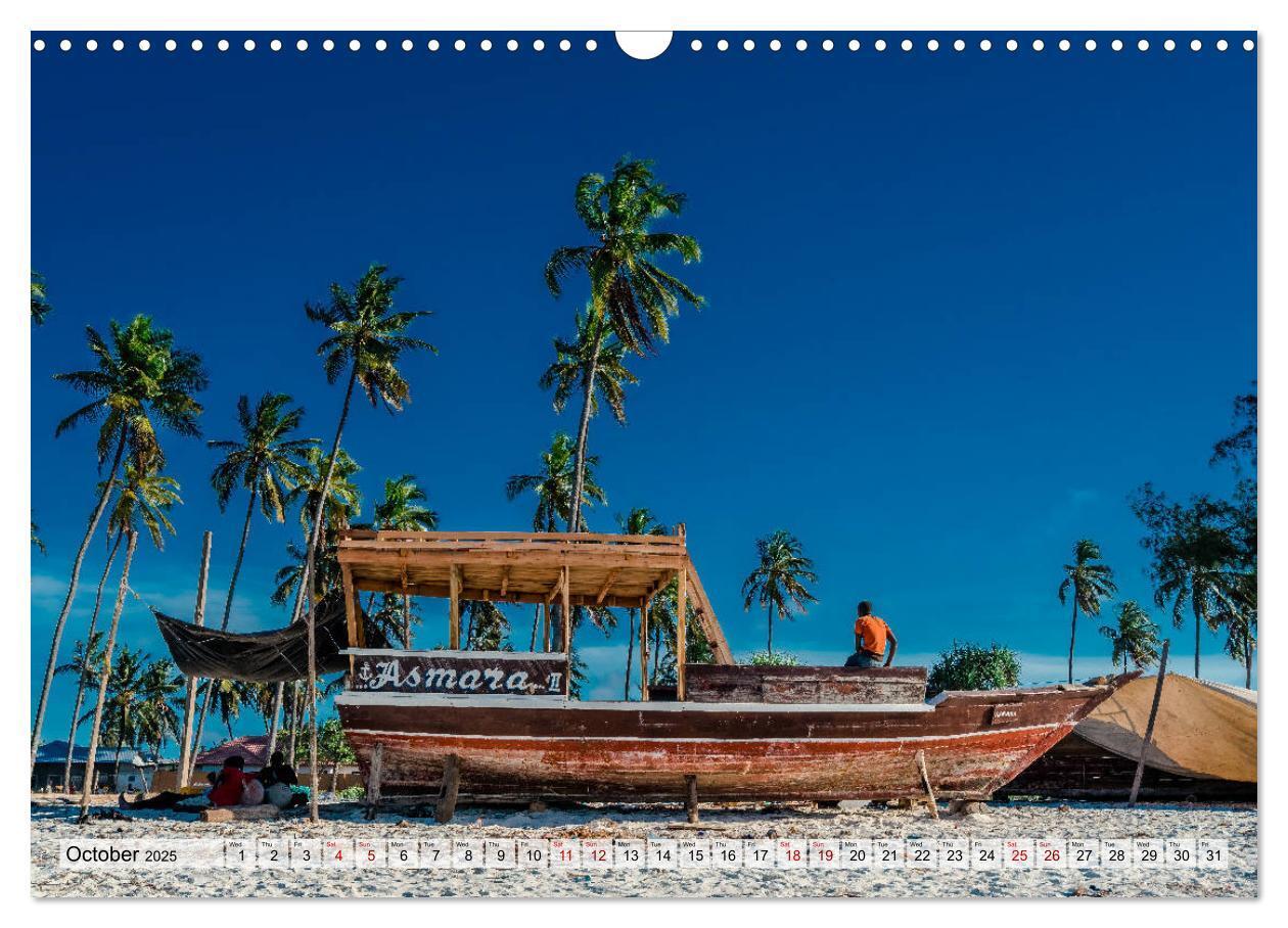 Bild: 9781325945108 | Welcome to Zanzibar (Wall Calendar 2025 DIN A3 landscape), CALVENDO...