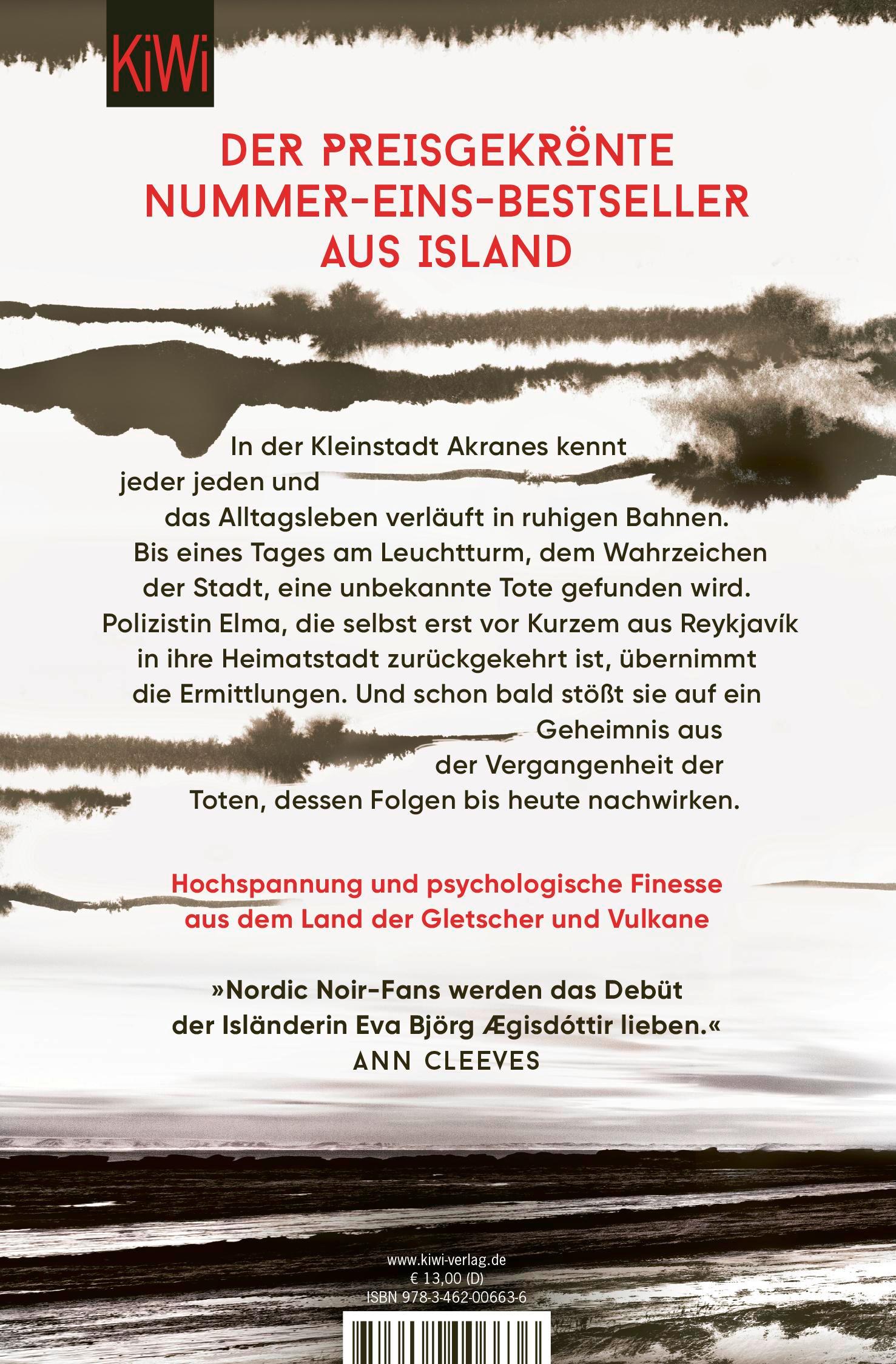 Rückseite: 9783462006636 | Verschwiegen | Ein Island-Krimi | Eva Björg Ægisdóttir | Taschenbuch