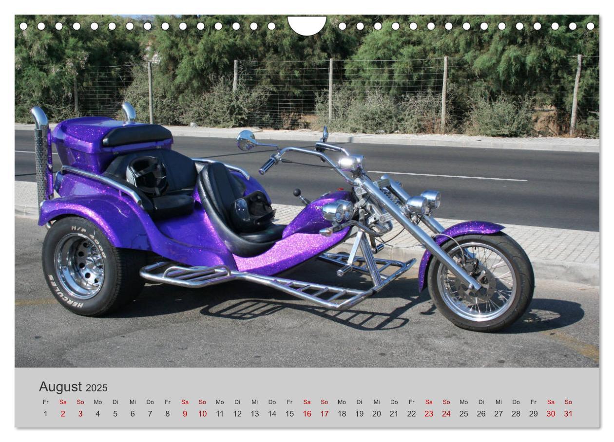 Bild: 9783435448616 | Trikes - Unterwegs auf drei Rädern (Wandkalender 2025 DIN A4 quer),...