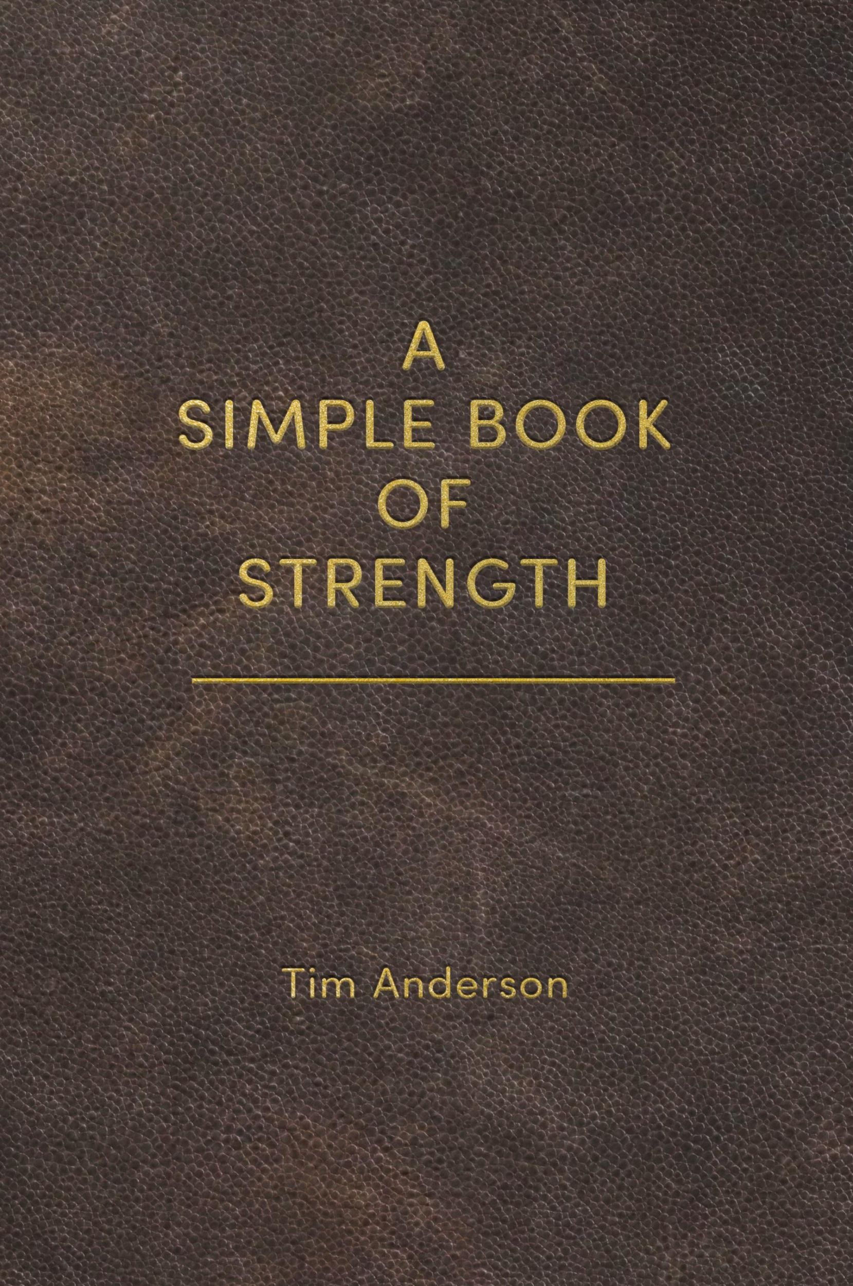 Cover: 9781963675009 | A Simple Book of Strength | Tim Anderson | Taschenbuch | Paperback