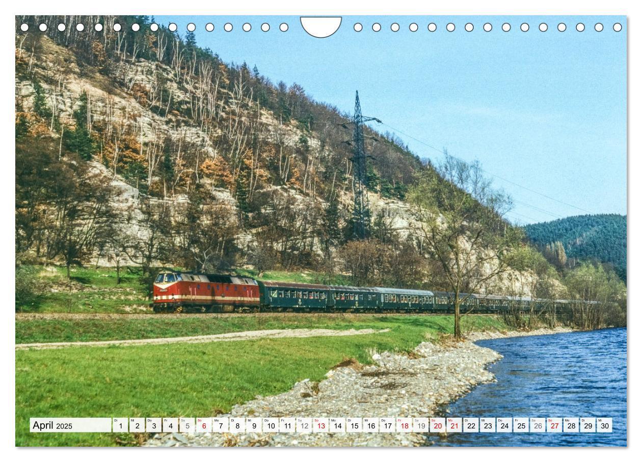 Bild: 9783435030316 | Reichsbahn in Color (Wandkalender 2025 DIN A4 quer), CALVENDO...