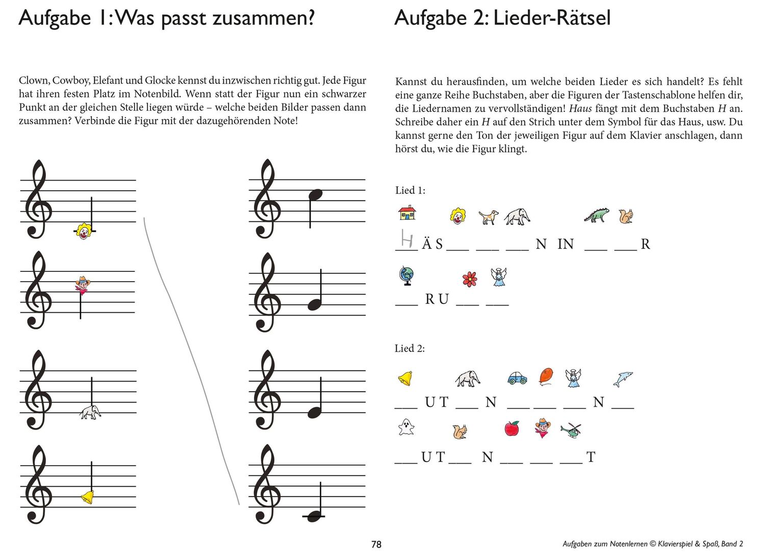 Bild: 9788799566754 | Klavierspiel &amp; Spaß. Band 02 | Klavier lernen für Kinder | Kofod