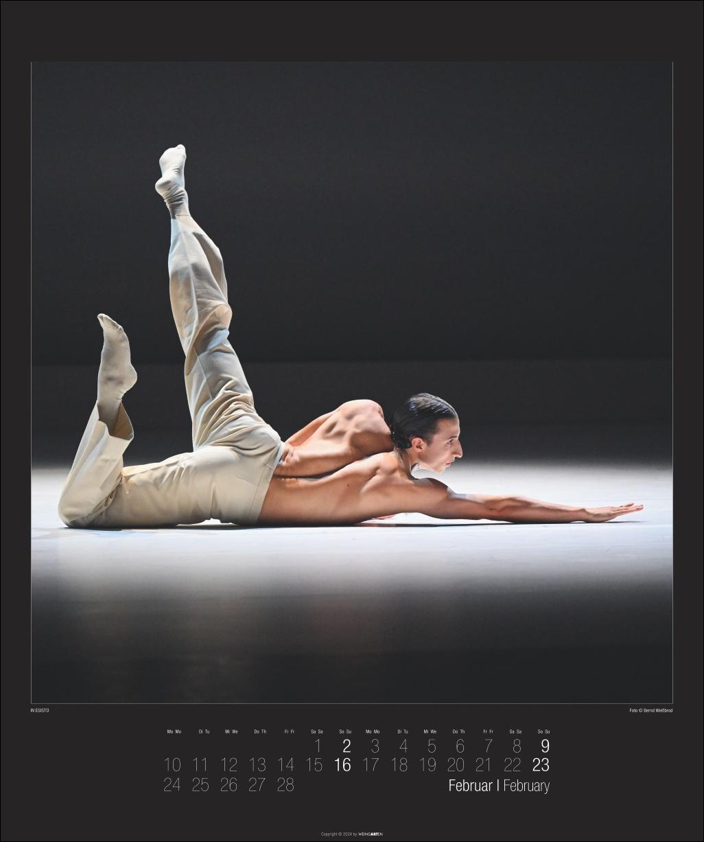 Bild: 9783839900109 | Stuttgarter Ballett Kalender 2025 | Kalender | Spiralbindung | 14 S.