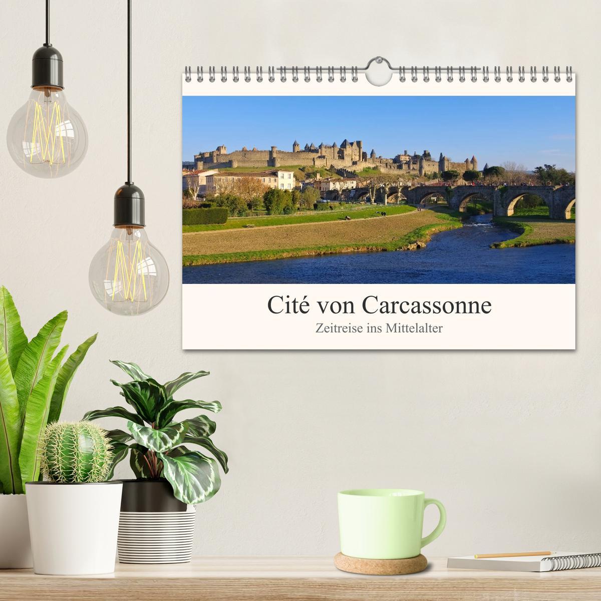 Bild: 9783435456055 | Cite von Carcassonne - Zeitreise ins Mittelalter (Wandkalender 2025...