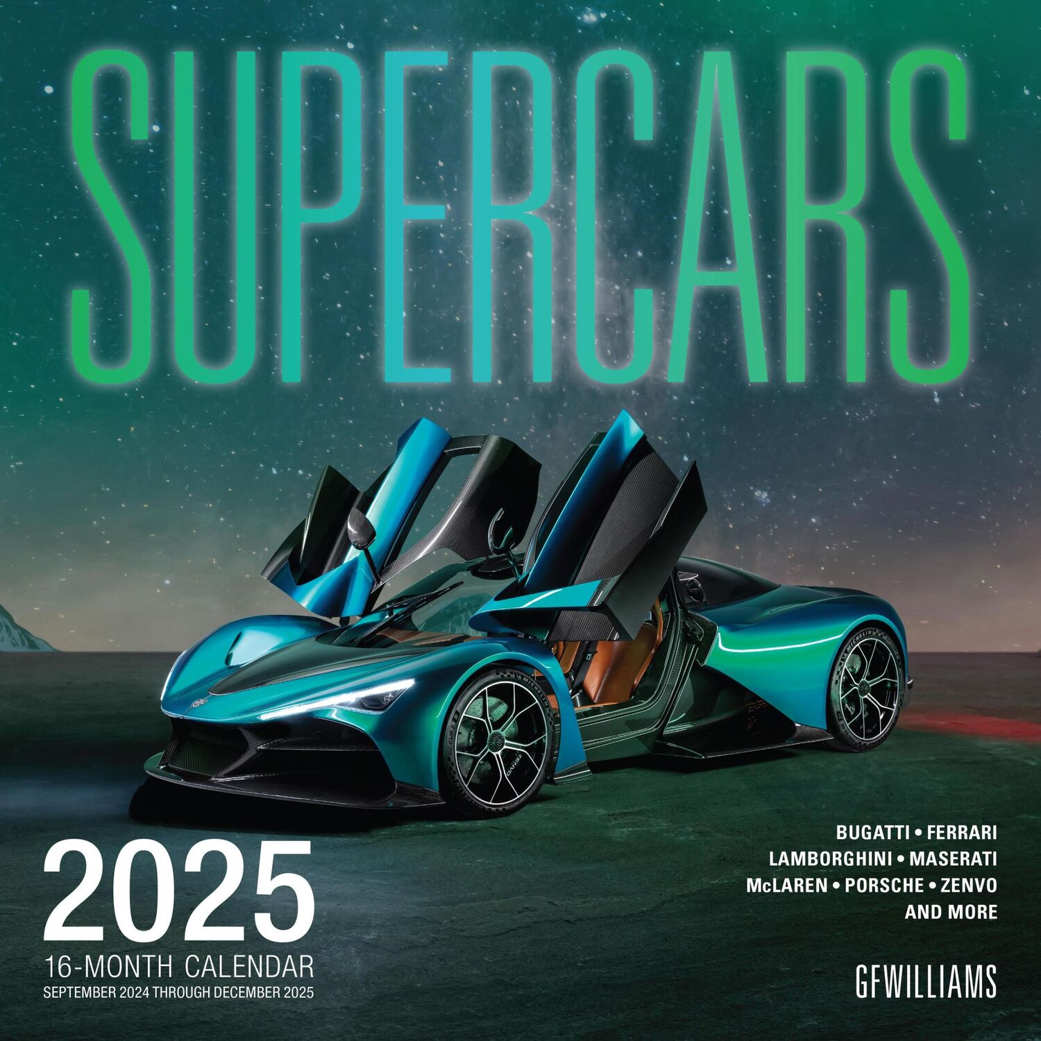 Cover: 9780760392003 | Supercars 2025 | Kalender | Englisch | 2025 | Motorbooks International