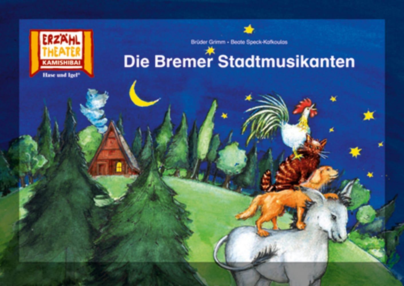 Cover: 4260505832773 | Die Bremer Stadtmusikanten / Kamishibai Bildkarten | Grimm (u. a.)