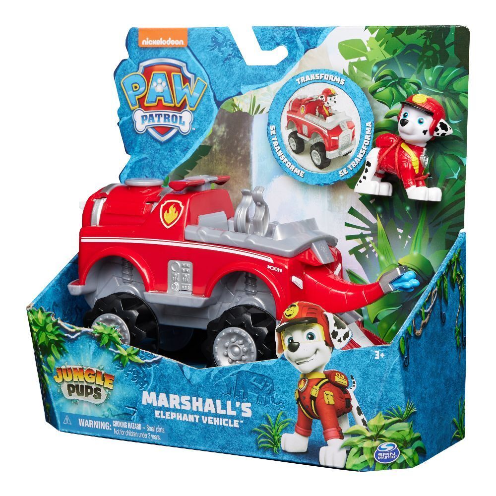 Bild: 778988490600 | PAW Jungle Pups Vehicles Marshall | Stück | In Karton | 49060 | 2024