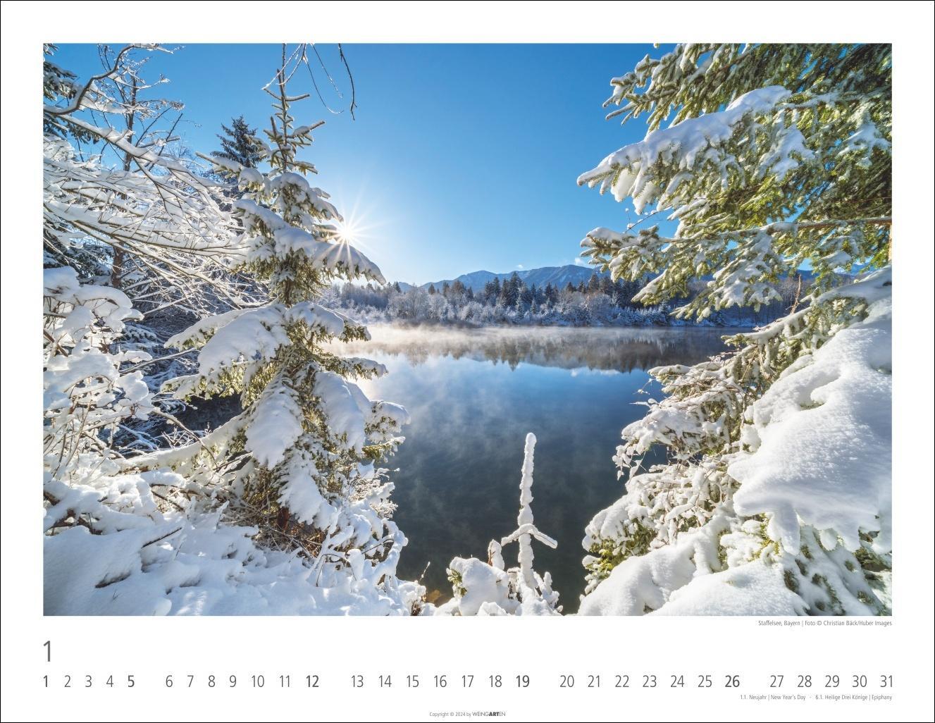 Bild: 9783839900659 | Deutschland Kalender 2025 - Germany | Kalender | Spiralbindung | 14 S.