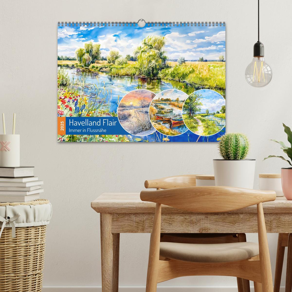 Bild: 9783457141243 | Havelland Flair - Immer in Flussnähe (Wandkalender 2025 DIN A3...